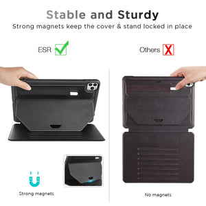 ESR for iPad Pro 11 Case 2020 Stand Smart Cover Stable Sturdy Case for iPad Pro 12.9 2020 Cases for iPad air 4/iPad 8th Luxury