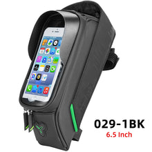 Load image into Gallery viewer, ROCKBROS Bicycle Bag Cycling Front Tube Frame Bag Waterproof Top Tube Phone Bag MTB Road Bike Touch Screen 6.0 inch Phone Case