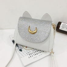 Load image into Gallery viewer, New Summer Sailor Moon Ladies Luna Cat Chain Shoulder Bag PU Leather Casual Handbag Women Fashion Crossbody Messenger Small Bags